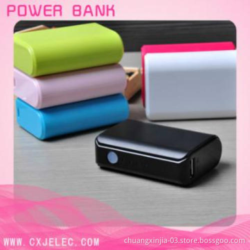 External mini power bank for mobile phone 4400mah